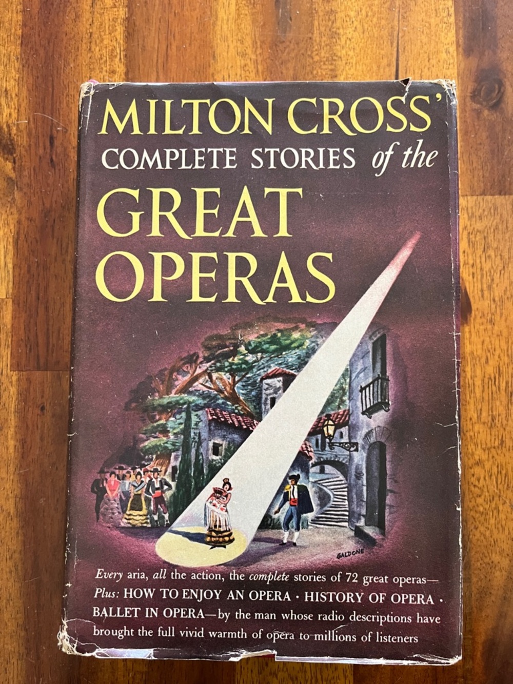 1950 Milton Cross' Complete Stories Great Operas HB/DJ Dolores Ramos Drawings